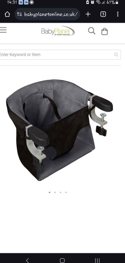 Photo of free Compact portable high chair (Kingsway) #2