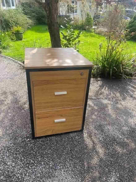 Photo of free Small two drawer filing cabinet (Hurst Green RH8) #2