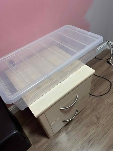 Photo of free Under bed plastic storage box (Lancaster University*LA1) #1