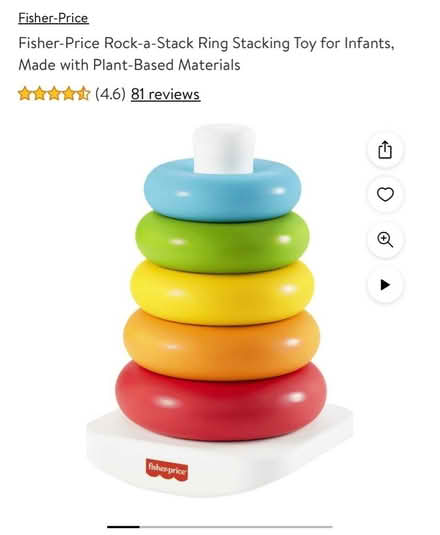 Photo of Toddler Ring Stacking Game (Upper Arlington) #1