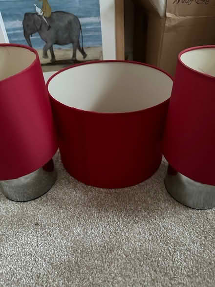 Photo of free Touch lamps & matching lampshade (Glastonbury, BA6) #1