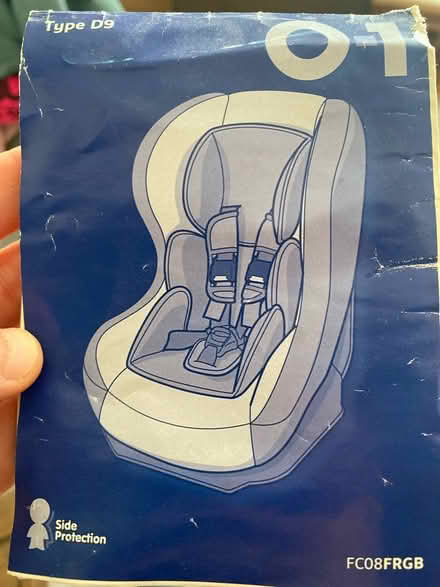 Photo of free Car seat (Chorlton, Manchester) #2