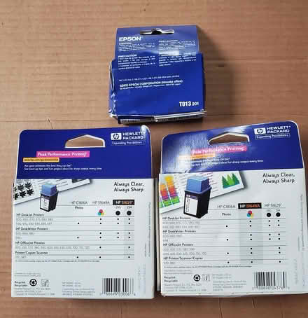 Photo of free HP ink cartridges (Shatsbury, VT) #2