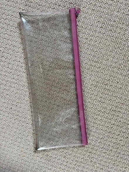 Photo of free Clear pencil case for exams (Amersham HP7) #1