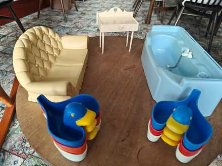 Photo of free Toy furniture & bath toys (Monkseaton NE25) #1