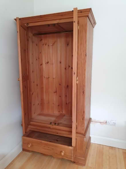 Photo of free Pine Wardrobe (SW14) #2