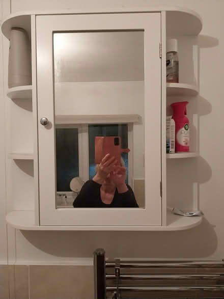 Photo of free Bathroom cupboard (Brizlincote valley DE15) #1