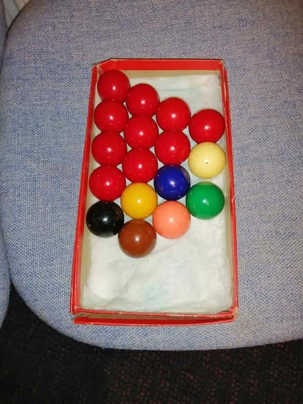 Photo of free Full set Snooker Balls (High Lane, Stockport, SK6) #2