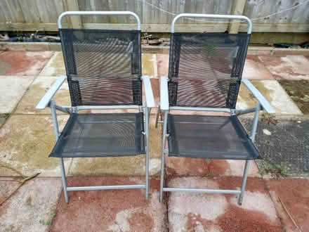 Photo of free Pair of garden chairs (Long Ashton BS41) #1
