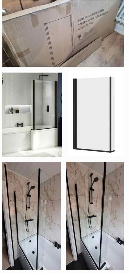Photo of free Nearly new Bath Shower Screen (Loughborough) #1