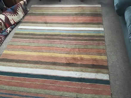 Photo of free Stripy rug - 6’ x 4’ (Whitstable CT5) #1