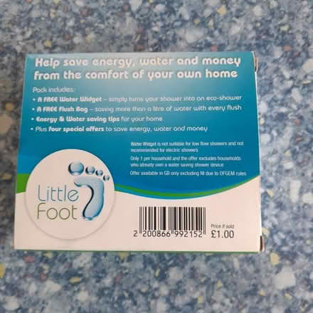 Photo of free Energy/water saving pack (Havant PO9) #2