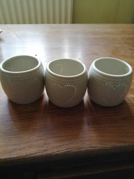 Photo of free 3 x wax light holders (North Mundham) #1