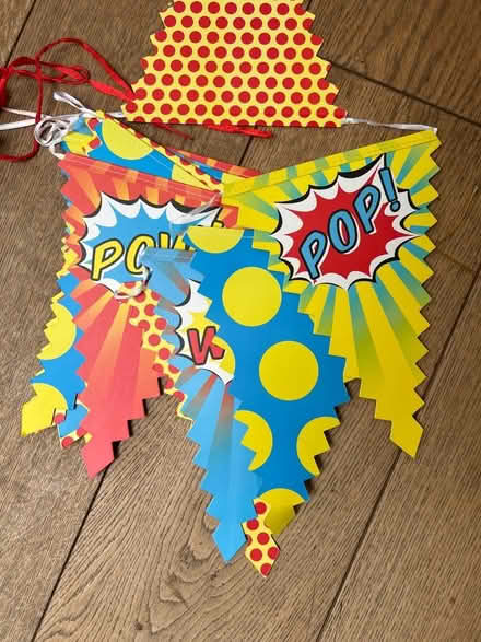 Photo of free Colourful bunting (Welwyn Garden City) #2