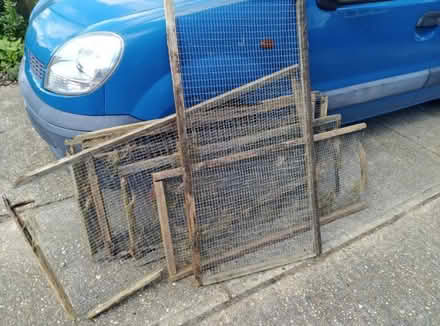 Photo of free Used wire mesh rabbit hutch sides (Parson's Heath CO4) #1