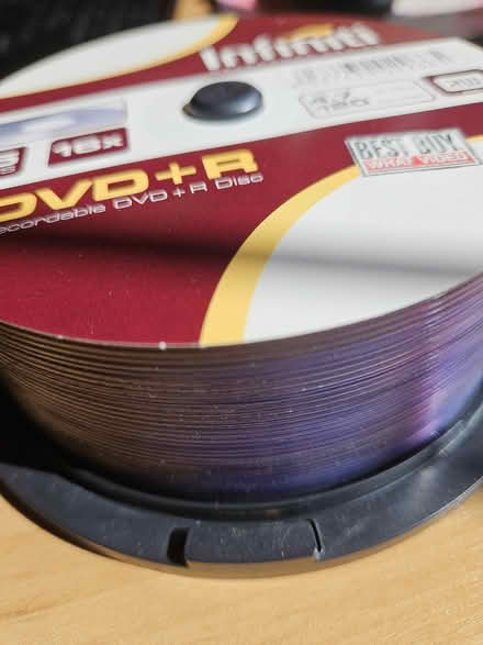 Photo of free Blank DVD+R 4.7Gb data discs (Chalfont St Peter SL9) #2