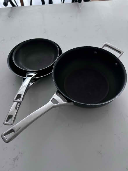 Photo of free Circulon non stick frying pans (Stockport SK7) #1