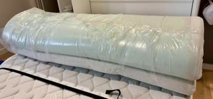 Photo of free Memory Foam mattress topper 144cm x 178cm x 8cm (Tunbridge Wells S. TN2) #4