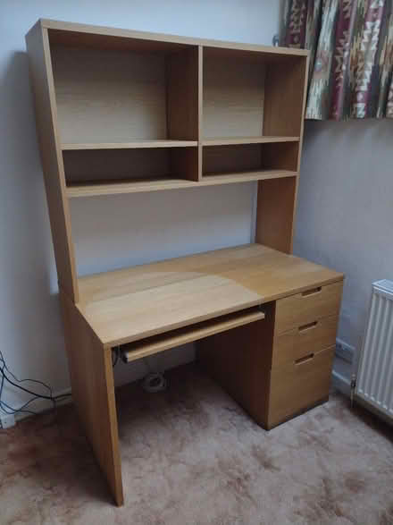 Photo of free John Lewis desk with overdesk storage (Horsham RH12) #1