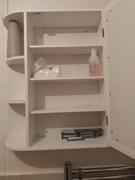 Photo of free Bathroom cupboard (Brizlincote valley DE15) #2