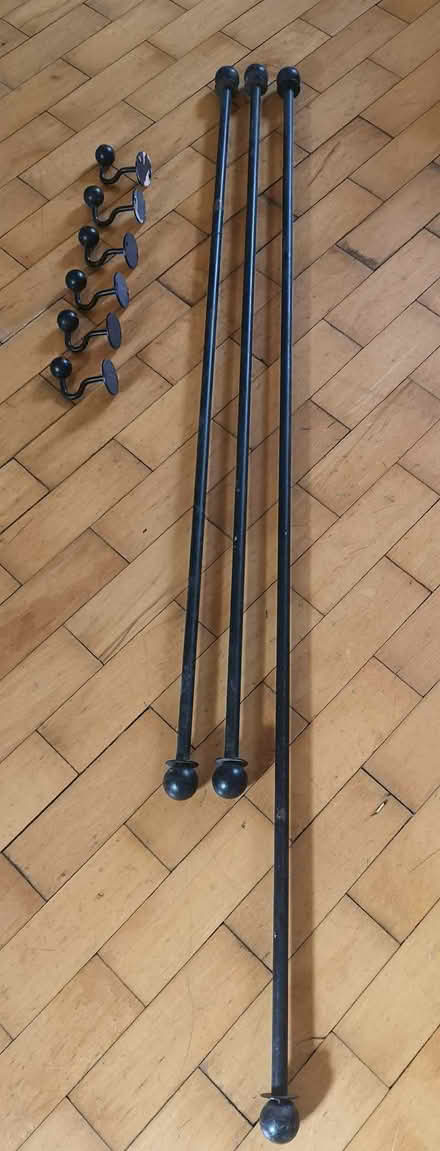 Photo of free Curtain poles & brackets (Kemptown BN2) #1