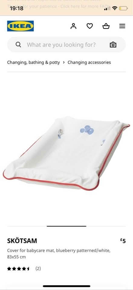 Photo of free Baby care mat with 2x cover (West Ham E15) #1