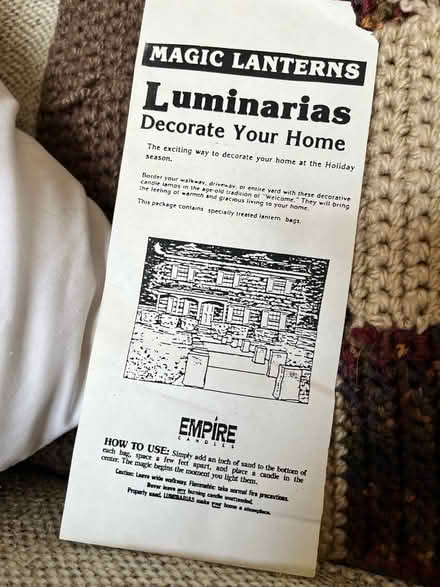 Photo of free Christmas Luminaries (Sykesville) #3