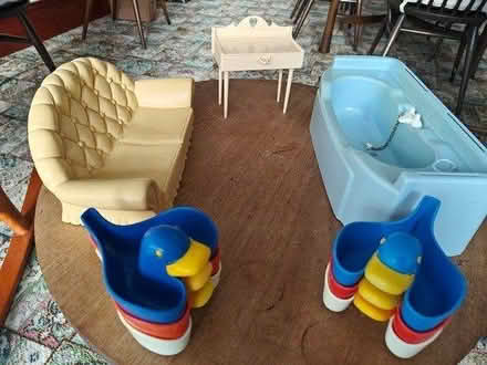 Photo of free Toy furniture & bath toys (Monkseaton NE25) #1