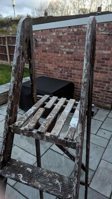 Photo of free Wooden ladder (Bromborough Rake, CH62) #3
