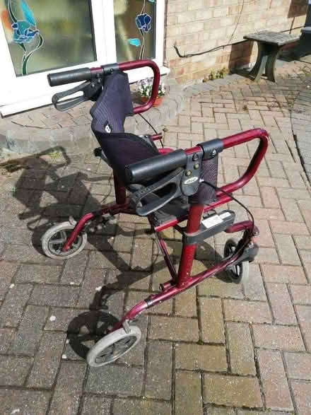 Photo of free Wheeled walking frame, rollator. (Sewerby YO16) #1