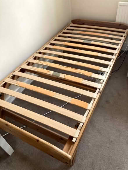 Photo of free Bed frame with foldable legs (Caldecott OX14) #3