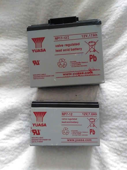 Photo of free Lead Acid Batteries (Holliers Hill TN40) #1