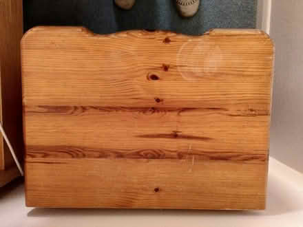 Photo of free Pine bedside cabinet 17" (Watchet TA23) #2