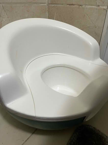 Photo of free Pottytrain toilet & flushable liner (West Ham E15) #1