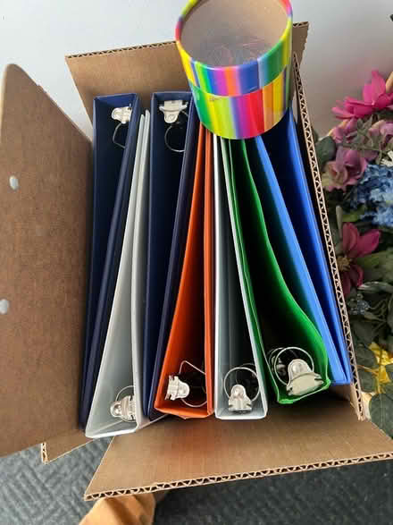 Photo of free 3-Ring Binders (Allandale Farm) #1