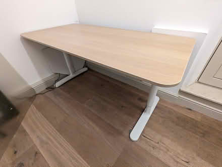 Photo of free IKEA Desk 160x80cm (BEKANT) (Mortlake (SW14)) #1