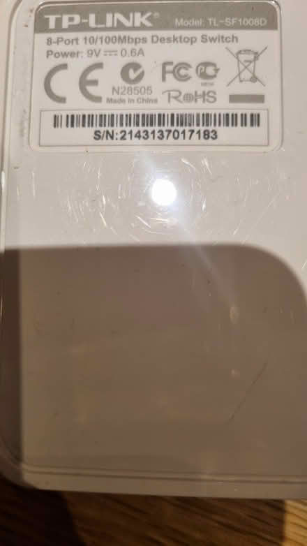 Photo of free Ethernet hub (SW8 Vauxhall) #2