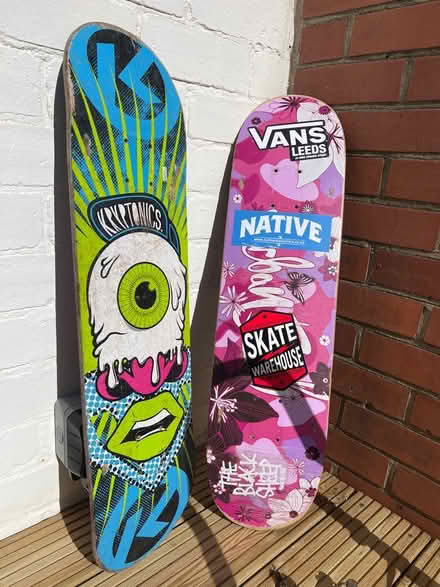 Photo of free Two skateboard decks (no wheels on) (Grangetown, Sunderland) #1