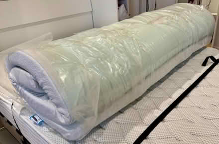 Photo of free Memory Foam mattress topper 144cm x 178cm x 8cm (Tunbridge Wells S. TN2) #1