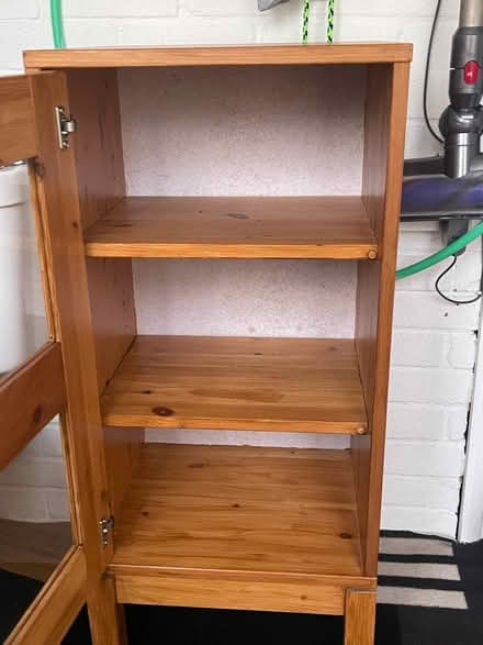 Photo of free Pine glass fronted cupboard (Maldon CM9) #2