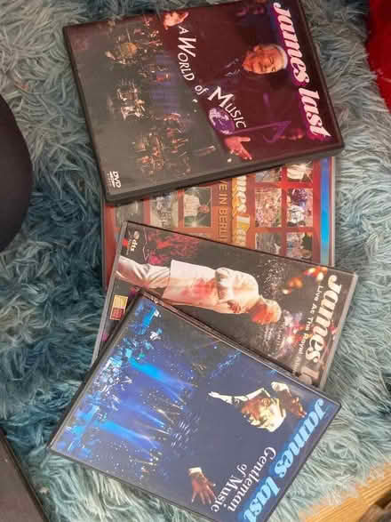 Photo of free James Last dvds (Black Dam RG21) #1
