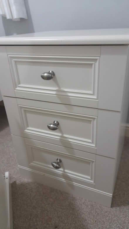 Photo of free 2* 3 drawer bedside cabinets (Consett) #1