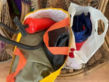 Photo of free Two inflatable chairs and an inflatable cotton airbed (Oxlinch GL10) #1
