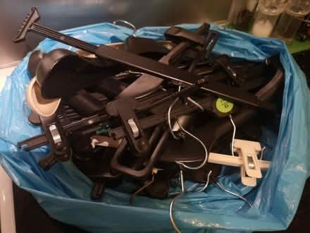 Photo of free Bag of clothes hangers (Woodley RG5) #1