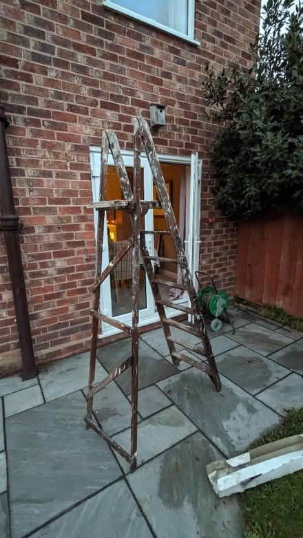 Photo of free Wooden ladder (Bromborough Rake, CH62) #2