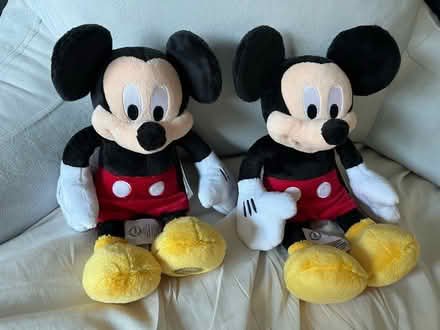 Photo of free Mickey Mouse stuffies (Spanish Harlem) #1