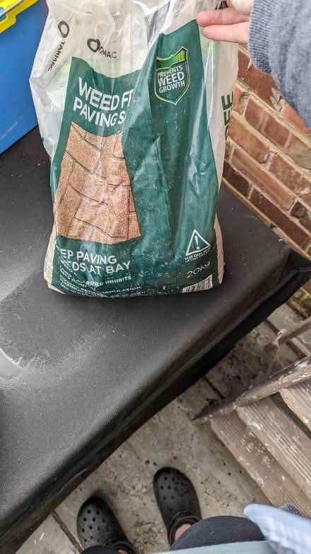Photo of free Half a bag of patio sand (Bromborough Rake, CH62) #1