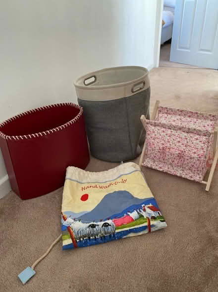 Photo of free Storage basket/bags (Wylde Green) #1