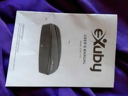 Photo of free EXUBY TV Converter Box/TV Receiver (white center) #3