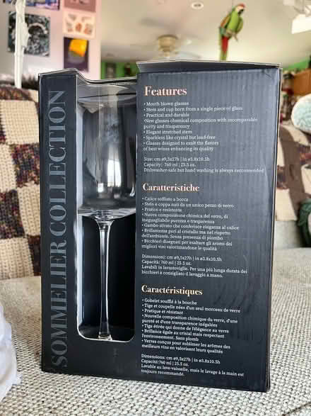 Photo of free Brand new - Wine glasses set of 4 (Sykesville) #2